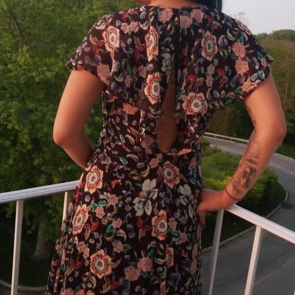 Zara woman floral dress - Picture 3 of 6